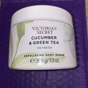 Victoria's Secret Cucumber &Green Tea Refresh‎ Exfoliating Body Scrub 13oz
